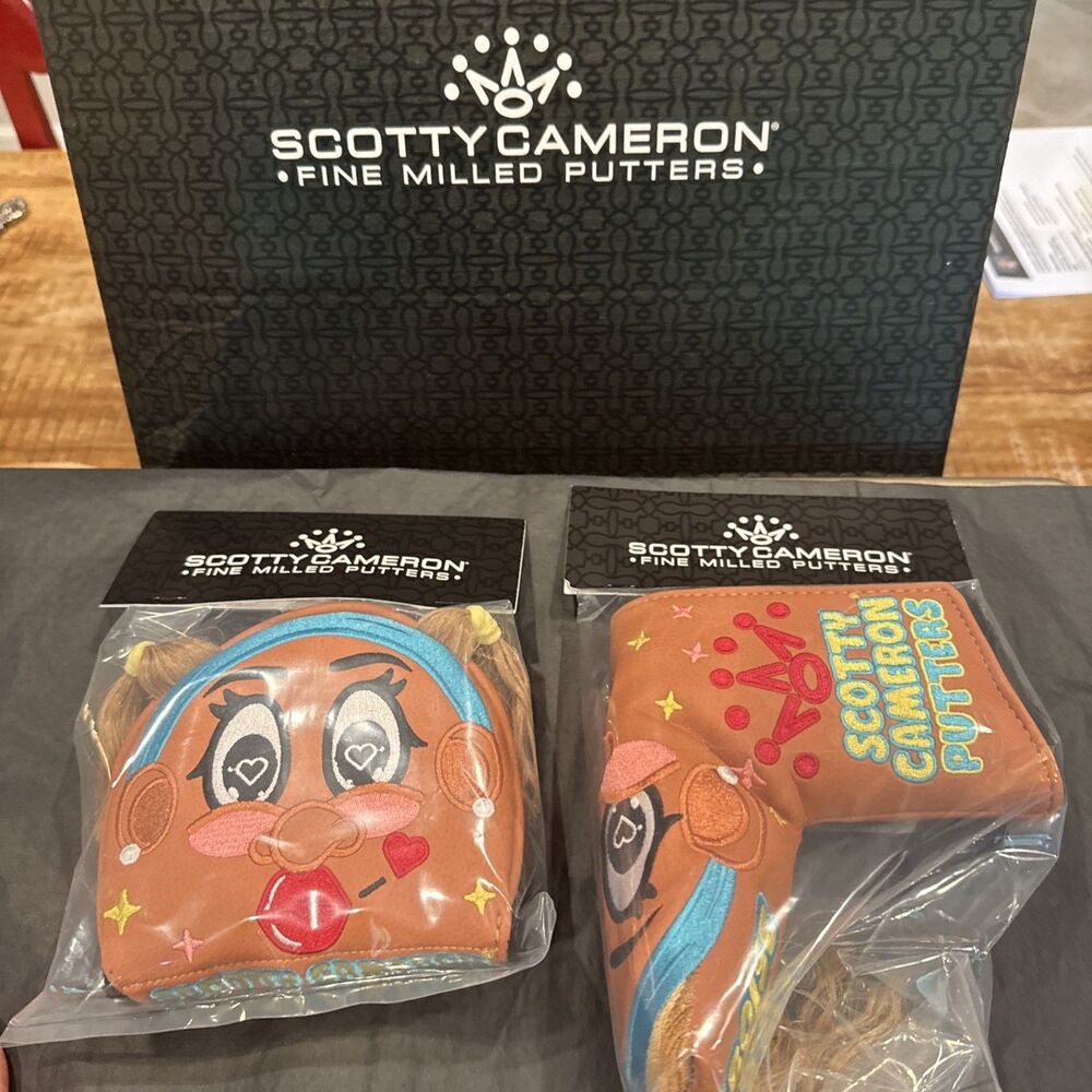 NEW 2 Scotty Cameron Boise 2025 Sweety Potato Putter Headcover Set SEALED
